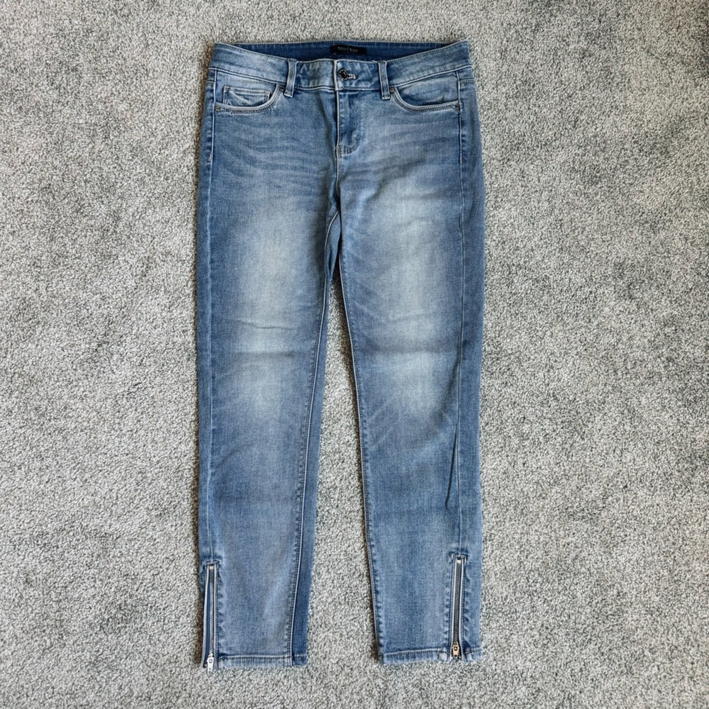 White House Black Market - Skinny Crop Light Wash Jean - Size 2